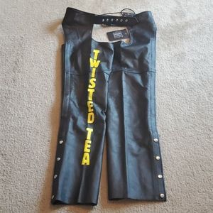 NWT Twisted Tea Leather Chaps